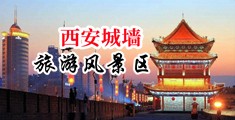 操美女的穴视频中国陕西-西安城墙旅游风景区